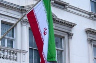 السفارة الإيرانية تتعرض لإعتداء في لاهاي الهولندية من قبل الأهواز.
